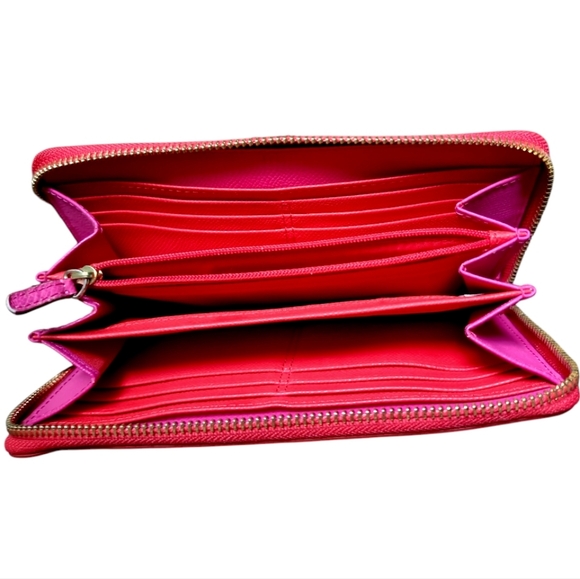 Coach Color Block Long Wallet - Picture 4 of 7